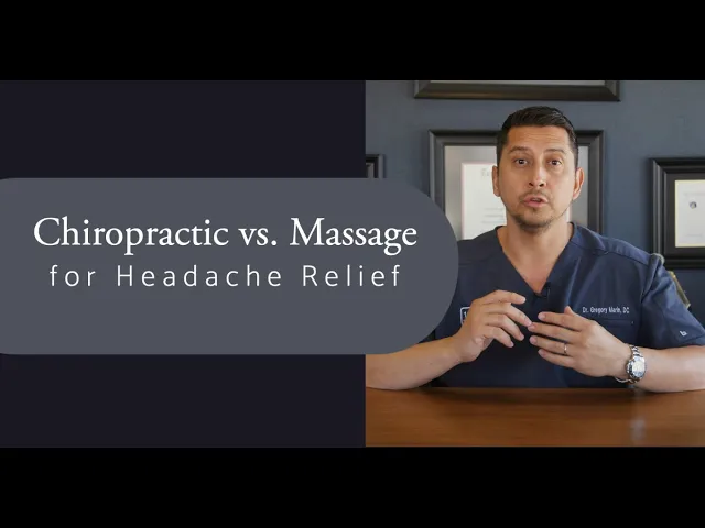 Chiropractic vs Massage for Headache Relief | Chiropractor for Headaches in Lubbock, TX