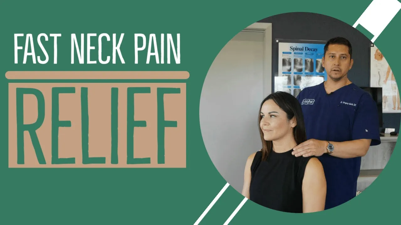 Fast Neck Pain Relief | Chiropractor for Neck Pain in Lubbock, TX