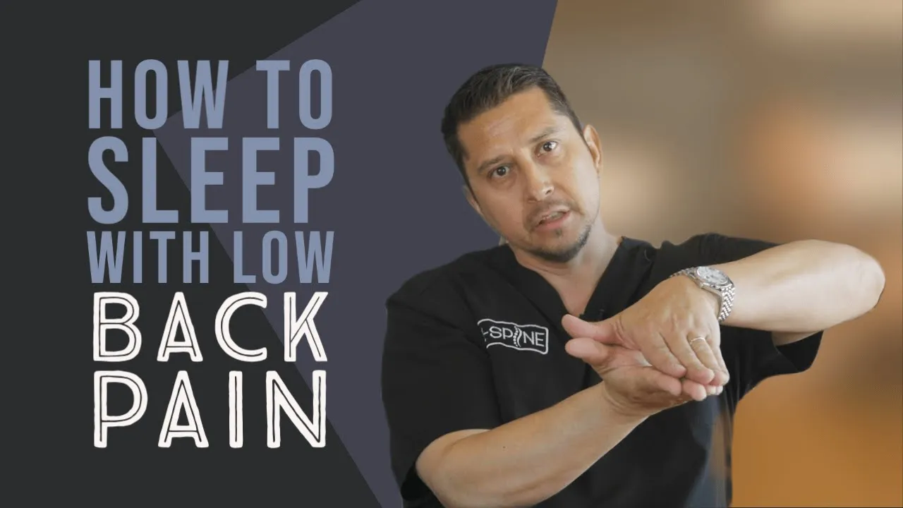 How To Sleep With Low Back Pain | Chiropractor for Low Back Pain in Lubbock, TX