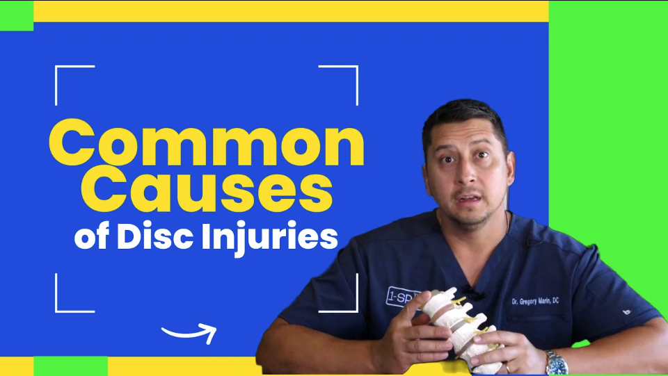 Common Causes of Disc Injuries | Chiropractor for Disc Injury in Lubbock, TX