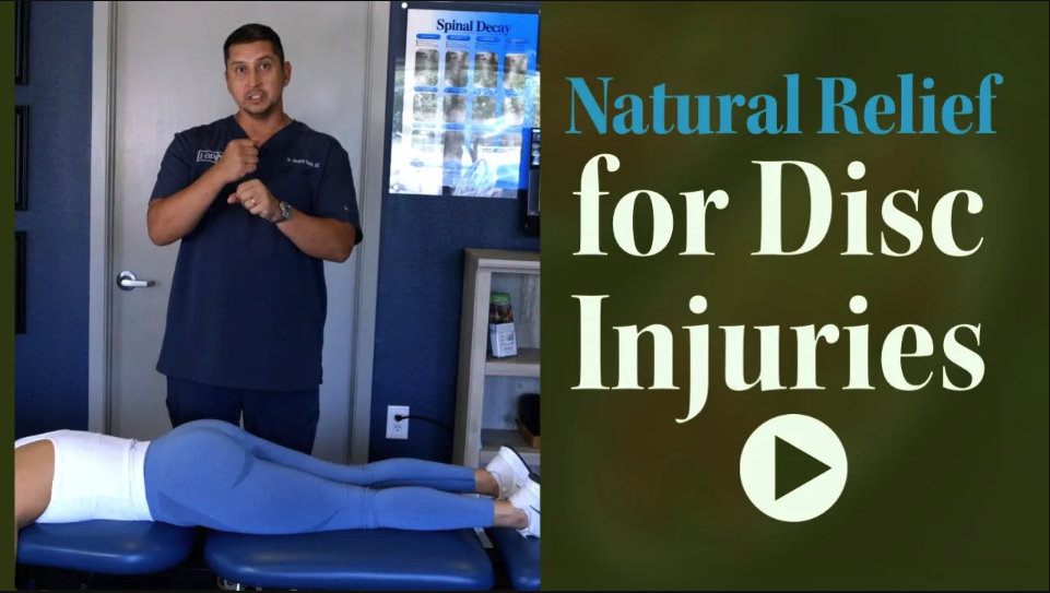Natural Relief for Disc Injuries | Chiropractor for Disc Injury in Lubbock, TX