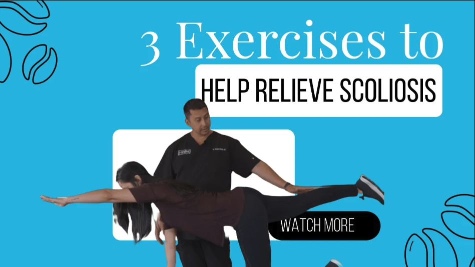 3 Exercises to Help Relieve Scoliosis | Chiropractor for Scoliosis in Lubbock, TX