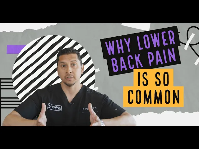 Why Lower Back Pain is So Common | Chiropractor for Low Back Pain in Lubbock, TX